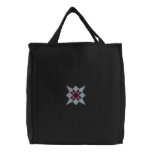 Quilt Square #21 embroidered bags