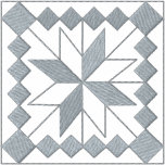Quilt Square #4 embroidered shirts