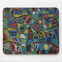 Quilted Abstraction Gift Products Mouse Pads