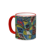 Quilted Abstraction Gift Products Coffee Mug