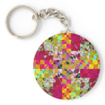 Quilted keychains