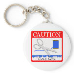 quilter with keychains
