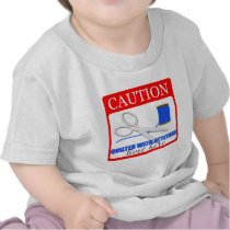 quilter with t shirt