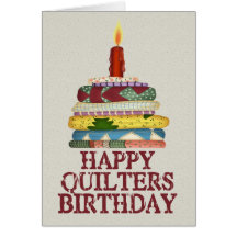 Quilters Birthday Greeting Cards