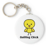Quilting Chick Key Chains