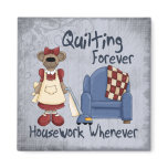 Quilting Forever magnets