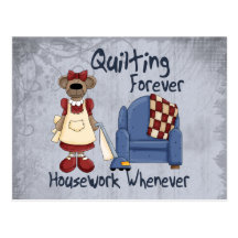 Quilting Forever Post Card