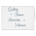 Quiltingforever cards