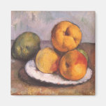 Quince, Apples, Pears, Cezanne, Vintage Still Life Refrigerator Magnets