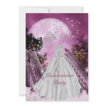 Quinceanera 15th Birthday Party Custom Invite
