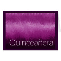 Quinceanera Card