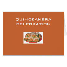 QUINCEANERA CELEBRATION CARDS