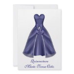 Quinceañera español Invitación vestido elegante invitations