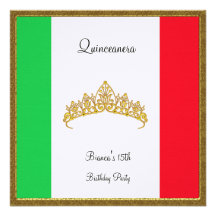Quinceanera Invitation