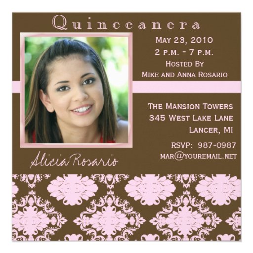 Quinceanera Invitations