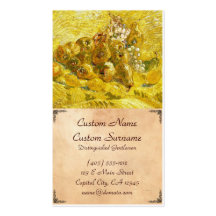 Quinces, Lemons, Pears and Grapes Vincent van Gogh Business Card Template