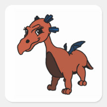 Quine Square Sticker