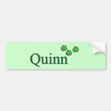 Quinn Family Bumper Sticker