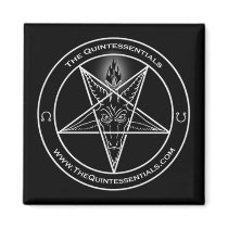 Quintessentials "Baphomet" Logo Magnet