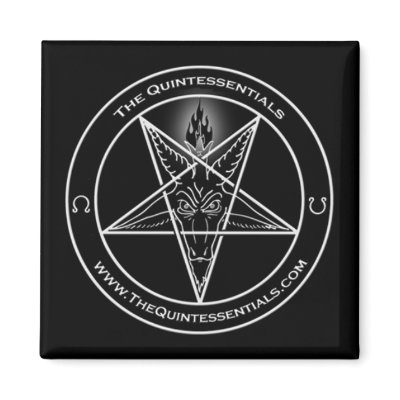 Quintessentials "Baphomet" Logo Magnet by thequintessentials