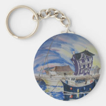 Quirky Aberaeron Keychain