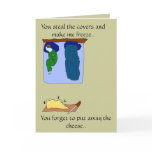 Quirky Crazy Love Valentine Card