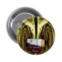 QUIT NOW -  Smoking is injurious to health Pinback Button