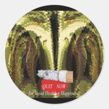 QUIT NOW -  Smoking is injurious to health v2 Sticker