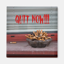 Quit smoking magnet