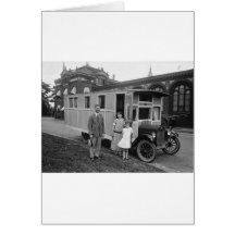 Quite Probably the First Ever MOBILE HOME Card