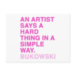 Quotes by Charles Bukowski postcards