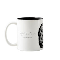 ‘Quoth the Raven, “Nevermore”’, Coffee Mug