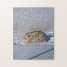 R0005 Cottontail Rabbit Puzzle