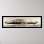 R34 Dirigible Blimp Photo 1910 posters