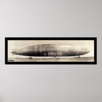 R34 Dirigible Blimp Photo 1910 Posters