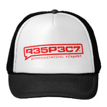 R35P3C7 tracker hat RESPECT