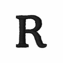 R Customised Initial Polo Shirt