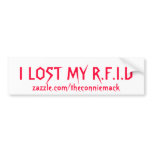 R.F.I.D Bumper Sticker