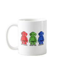 R, G and B Coffee Mugs