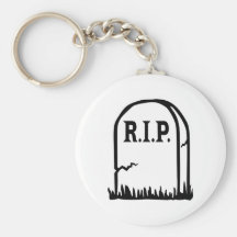 R.I.P. - Gravestone Keychains