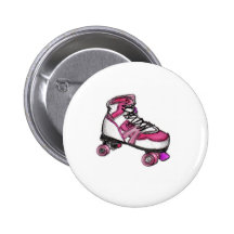 R is for Rollerskate Button