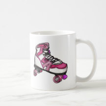 R is for Rollerskate Coffee Mugs