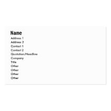 r u my tru luv? text business cards