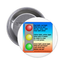 R-Y-G-lights Pinback Buttons