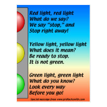 R-Y-G-lights Postcards