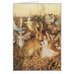 Rabbit Among the Fairies by John Anster Fitzgerald cards