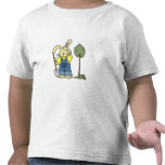Rabbit Digging Garden Tshirt