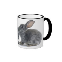 Rabbit Kiss Mugs