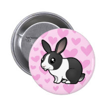 Rabbit Love (uppy ear smooth hair) Pins