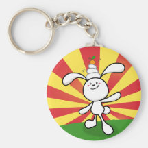 Rabbit Mochi Balance! Key Chains
